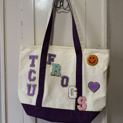 NEW TCU TOTE BAG