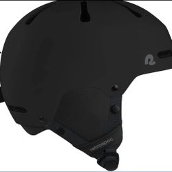 Retrospec Comstock Snow Helmet Snowboard Youth Small 52-55CM MATTE BLACK EN1077