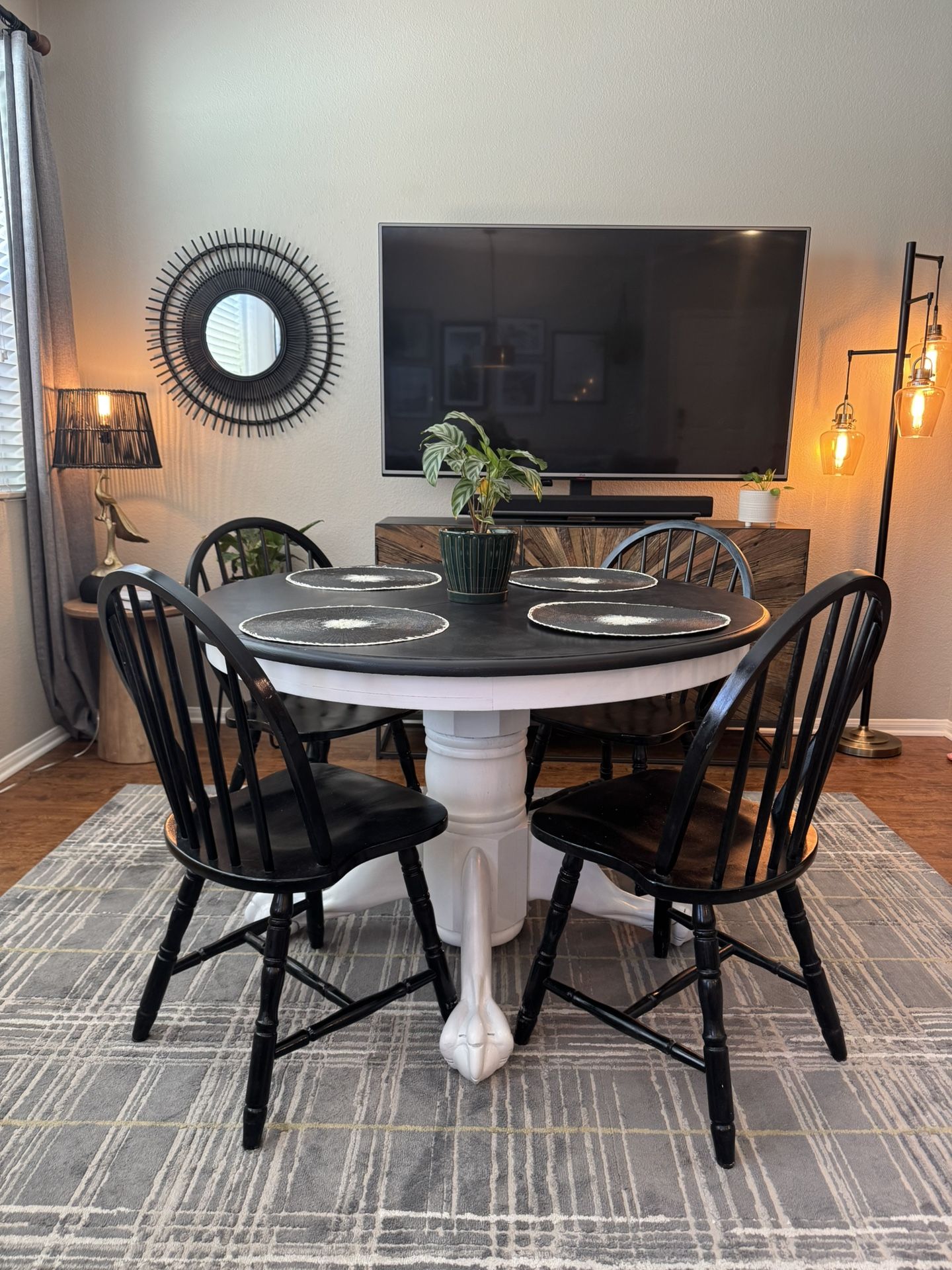 Rustic Dining Table And Chairs ** Pending Sale