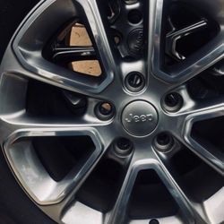 Jeep Wrangler Rims Sahara Rubicon Jk Commander Overland Limited Srt Wheels 