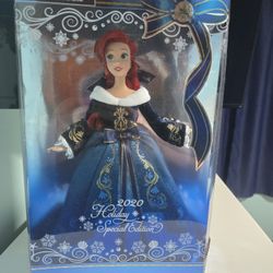 Disney Ariel Holiday Doll