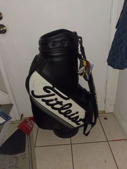 Titleist tour series golf bag new signed