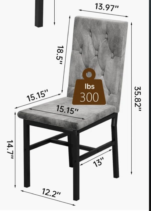 Brand new Gray Chairs