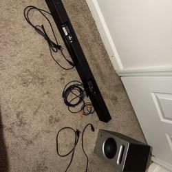 VIZIO SB3621n-E8 36 inch soundbar and sub