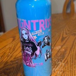 Blue And Pink Huntrix Water Bottle 