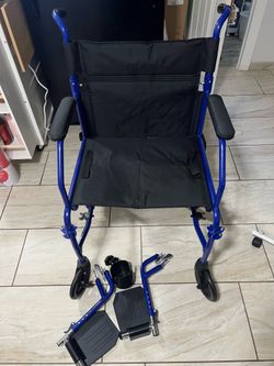 Medline ultralight transport chair