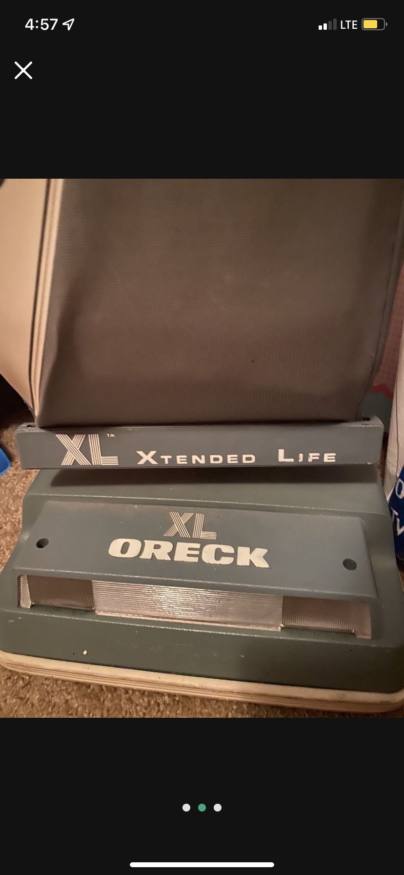 Oreck vacuum