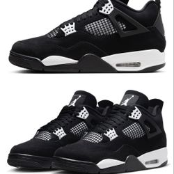 White Thunder Jordan 4