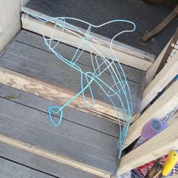 Metal Dolphin Decoration 