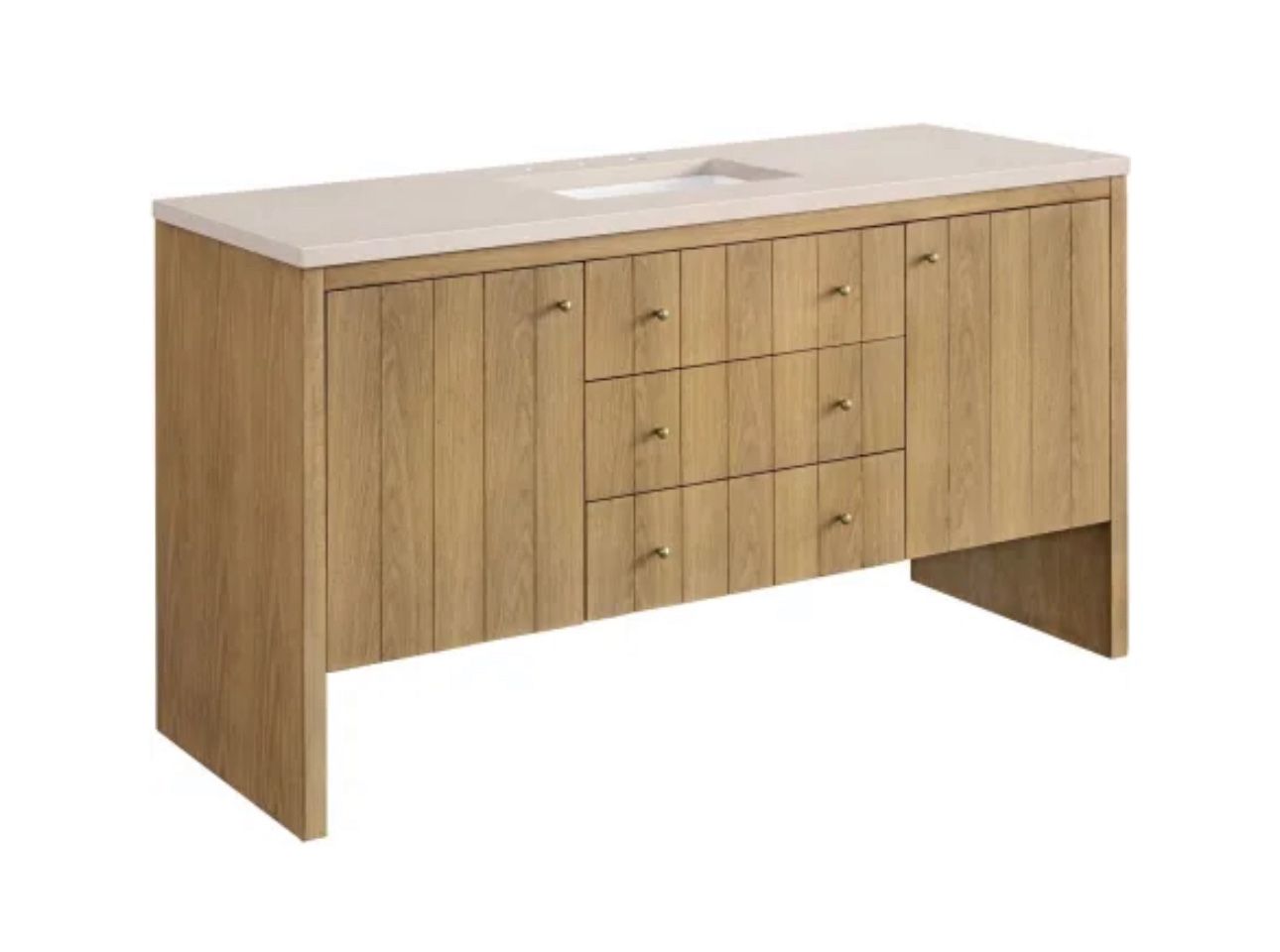 James Martin 60” Single Bathroom Vanity