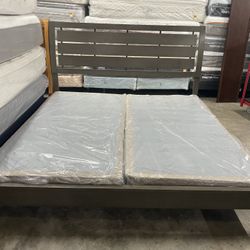 BED FRAME KING SIZE SAME DAY PICK UP & DELIVERY🚚🚚🚚