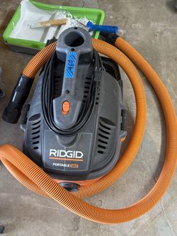 RIDGID Portable Vac with Hose