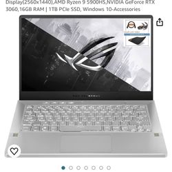 Asus Rog Zephryus G14 Ryzen 9 5900hs 3060 1tb 16gb Ram Gaming Laptop 