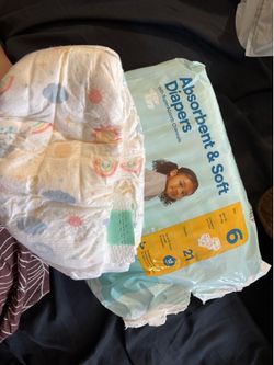 Size 6 Absorbent and Soft Diapers