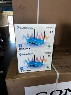 Brand New SuperBox S6 Pro, S6 Max, and S6 Ultra – Unopened and Ready to Use