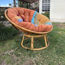 Pier 1 Rattan, Bamboo Papasan chair