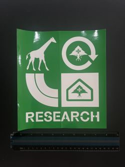 LRG sticker 