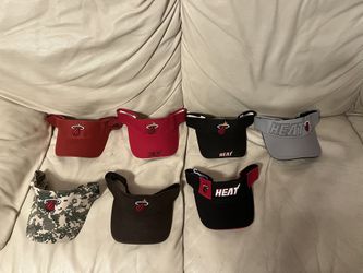 7 Miami Heat Visors