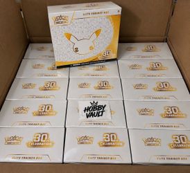 Pokémon TCG: 30th Celebration Elite Trainer Box -BULK/WHOLESALE