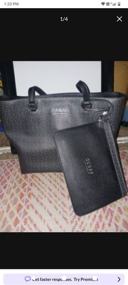 Guess Tote Bag with Matching Wristlet