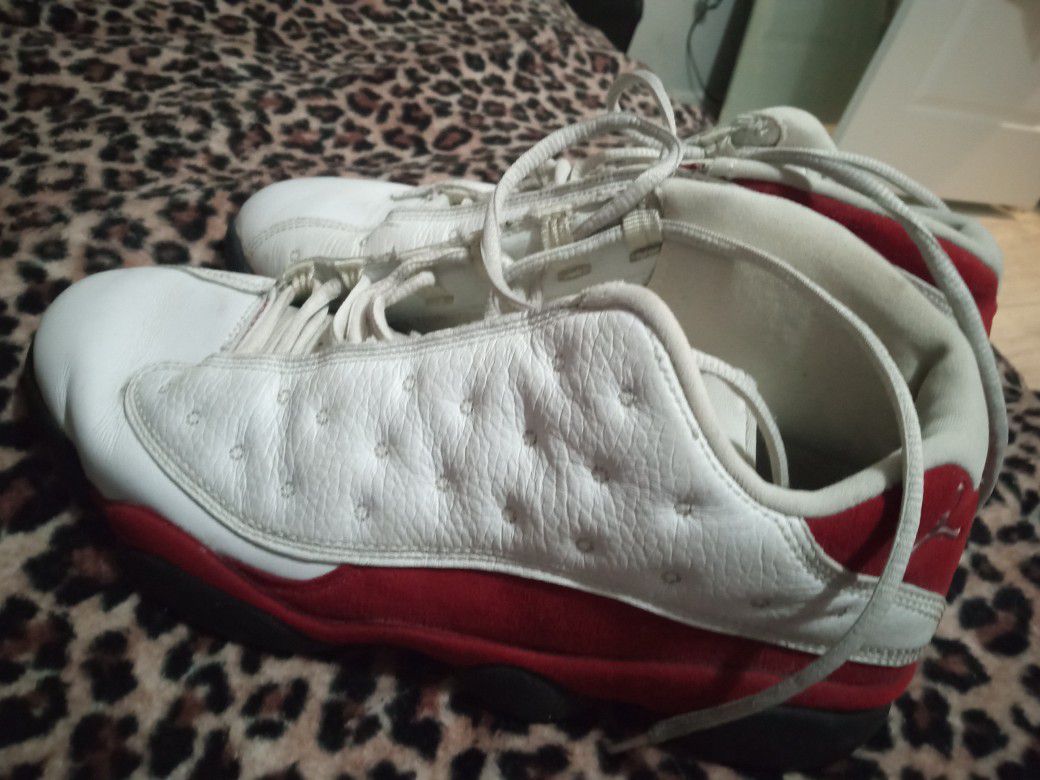 Jordan's Tennis  Shoes  Size 9 Used But  Like New 