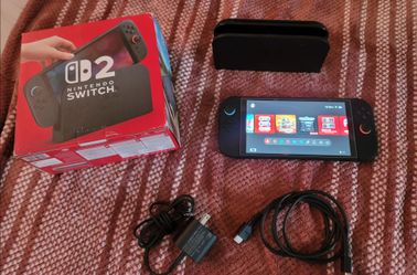 Nintendo Switch 2 Console with Box and Accessories