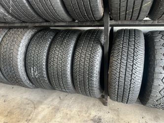SET OF TIRE 275 65 18 MICHELIN 85% LIFE