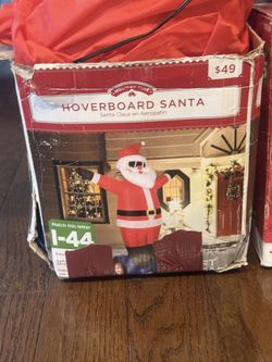 Like New Hoverboard Santa