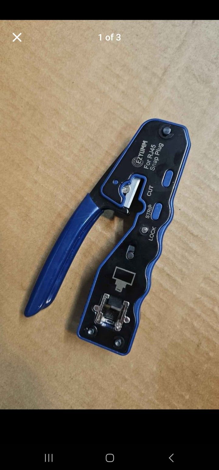 EZYUMM RJ45 crimp tool
