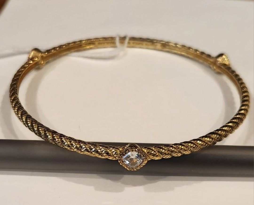 Judith Ripka Bracelet- .925 Silver/C.Z. Diamonds 