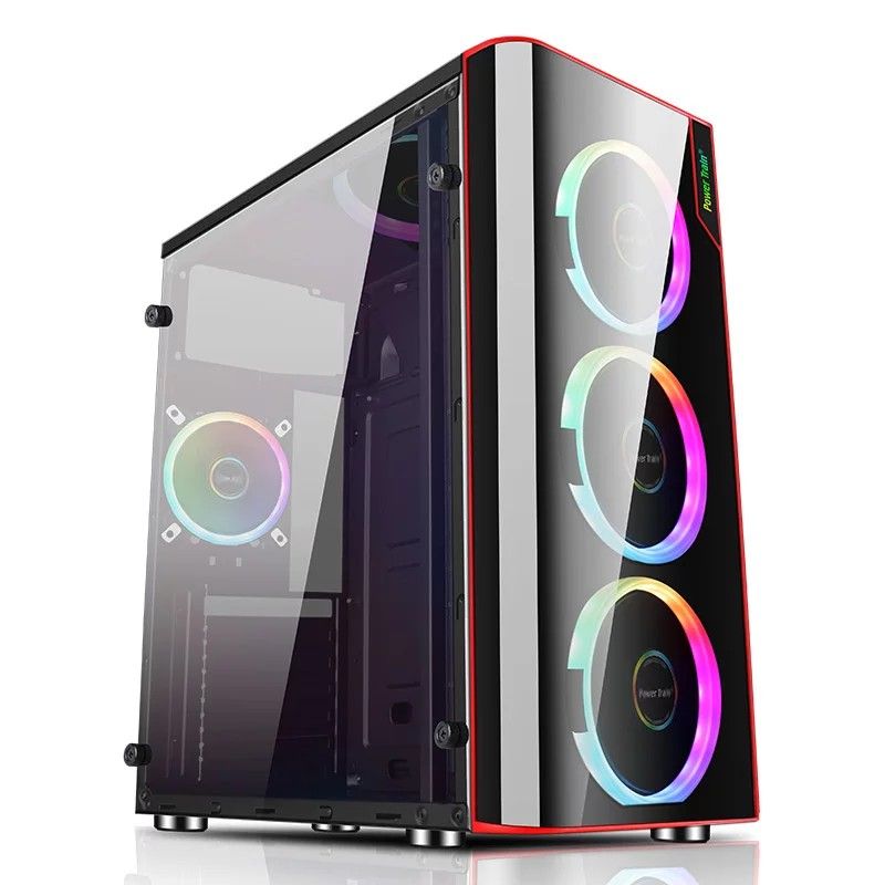 Powertrain Acrylic Atx Mid tower PC Gaming Case