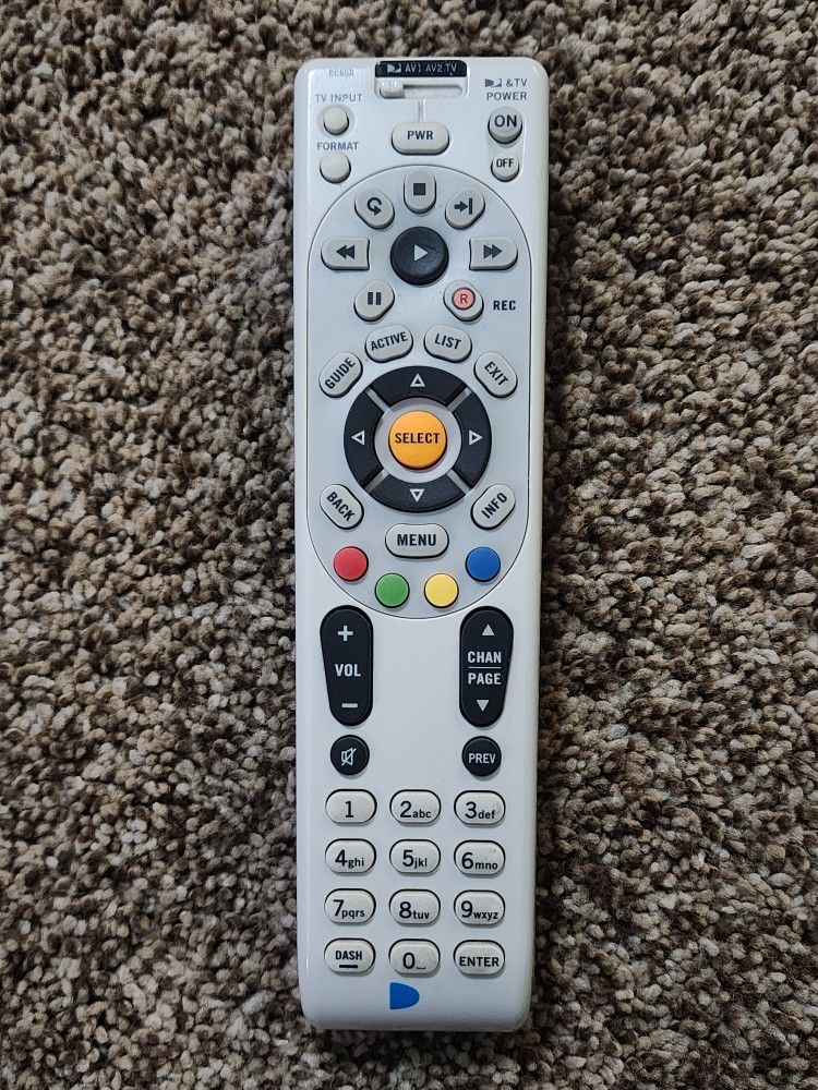 Replacement IR Remote Control for DIRECTV RC66RX RC65R 4-Device LCD LED HDTV Plasma TV TVs A/V Receiver