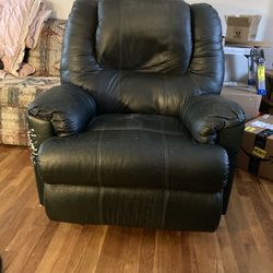 Black recliner
