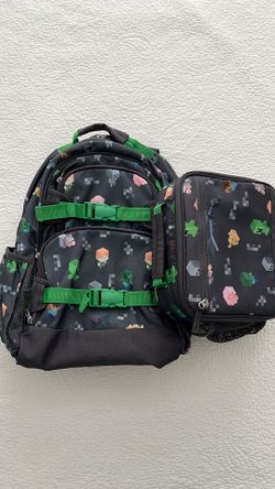 Pottery Barn Kids Minecraft Backpack & Lunch Box
