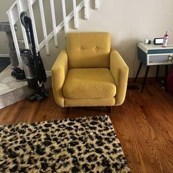 Yellow Arm Chair
