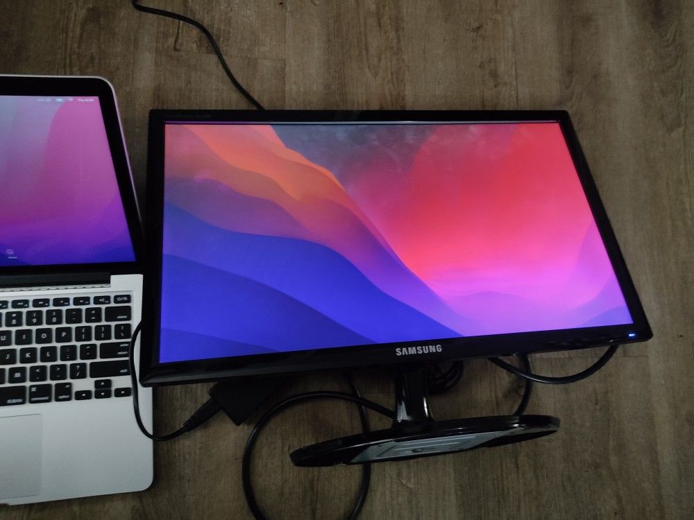 Samsung 22" Computer Monitor With HDMI Cable (Model: S22A300B) For Sale 