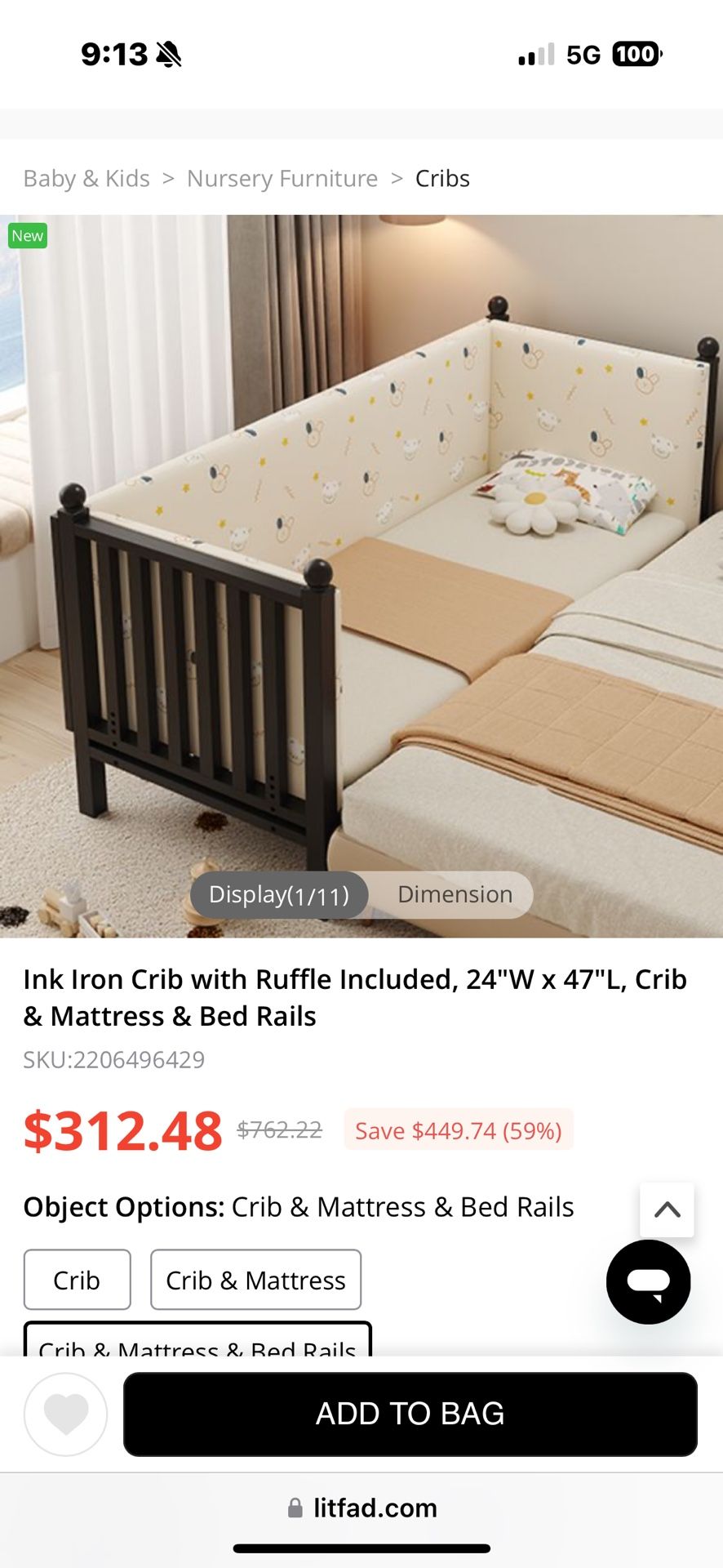 Baby Crib