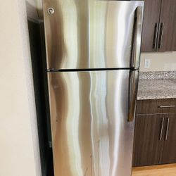 Ge stainless steel fridge