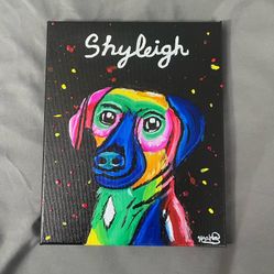 Pet pop art painting -made to order