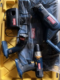 Ryobi 5 Piece 18v Cordless Tools & Bag, No Battery
