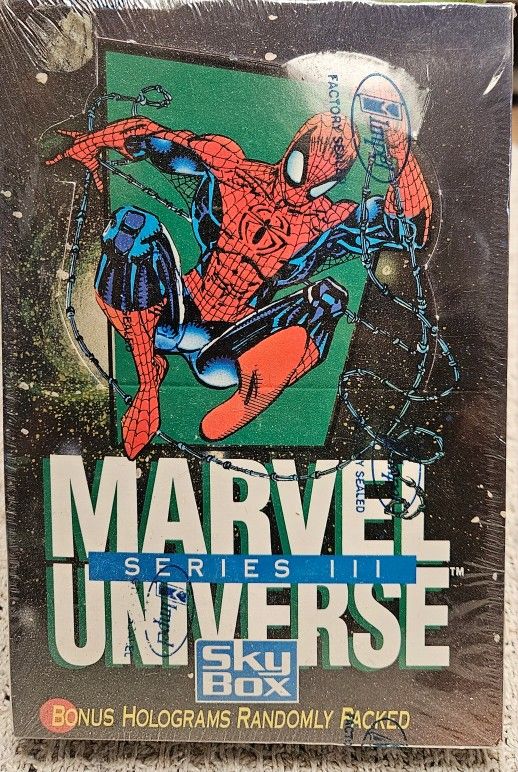 1992 Skybox/ Impel Marvel Universe Series 3 Factory Sealed Box