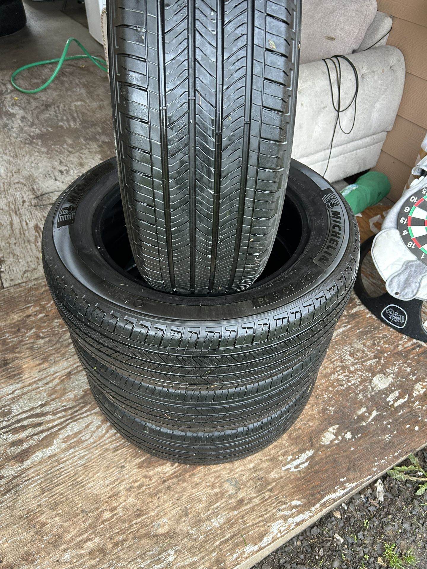 Set Of 4 Tires 225/60/18 MICHELIN