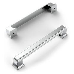10 Pcs Polished Chrome 5" Center Hole Cabinet knobs handles and Pulls #130A271331