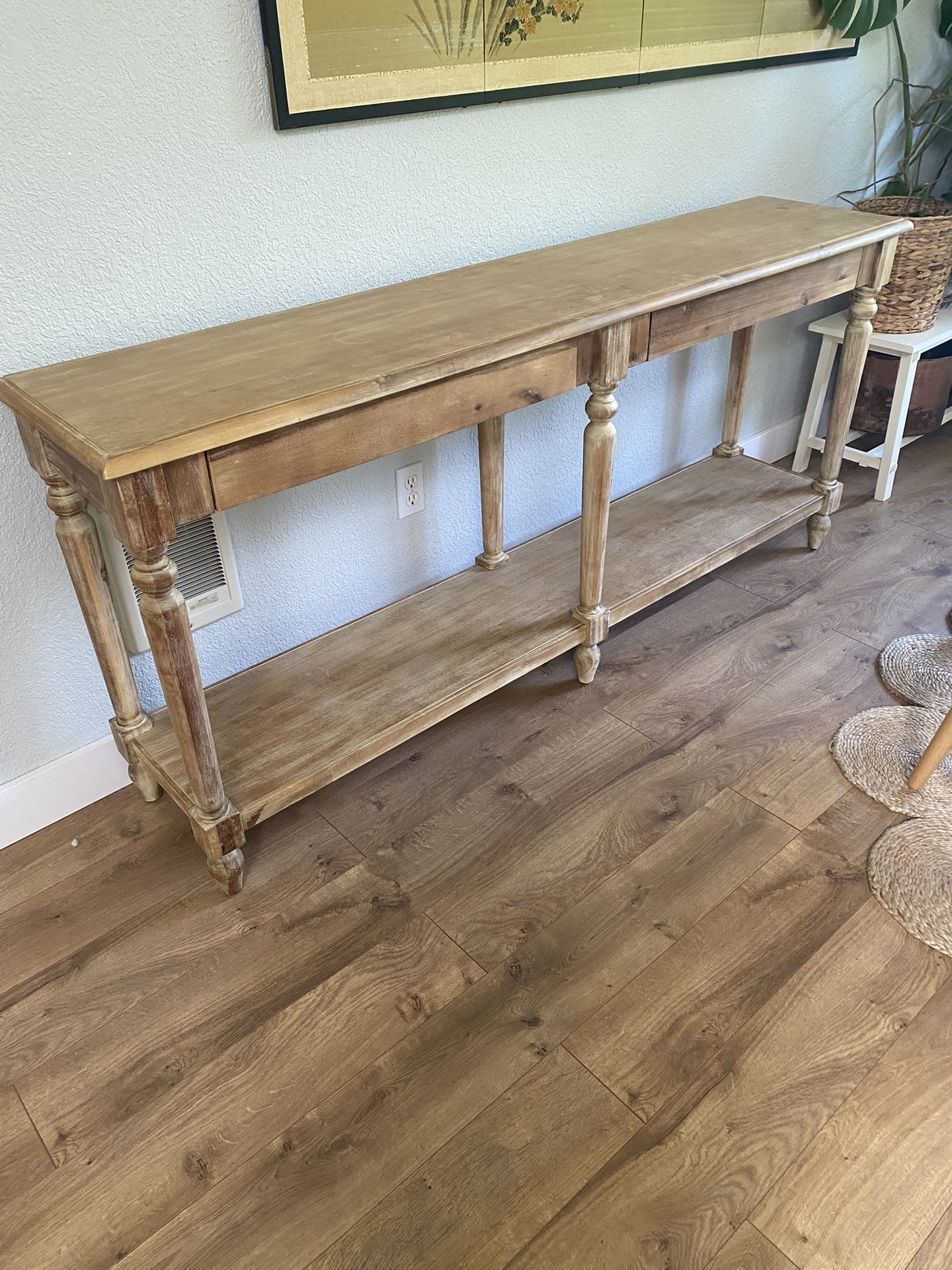 2 Drawer Console Table