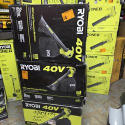 RYOBI
40V Vac Attack Cordless Battery Leaf Vacuum/Mulcher (Tool Only)