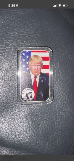 1 Ounce Silver Trump Bar