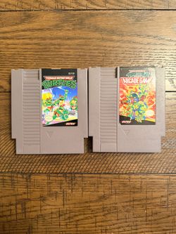 Nintendo NES Teenage Mutant Ninja Turtles TMNT, The Arcade Game