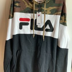 Camo Fila Hoodie