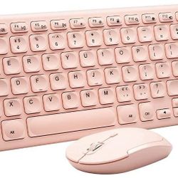 Wireless Keyboard with USB dongle.