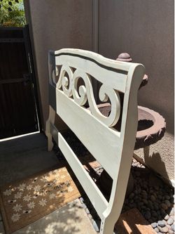 Shabby Chic Queen Bed Frame
